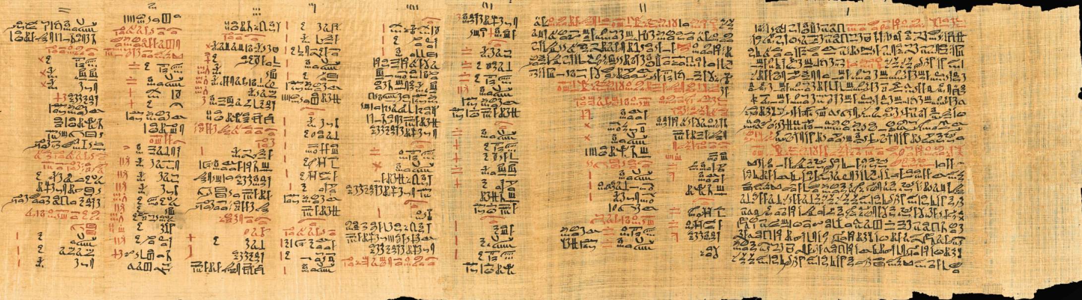 Papyrus Ebers - Pap. Univ. Leipzig Ebers kol 1-8